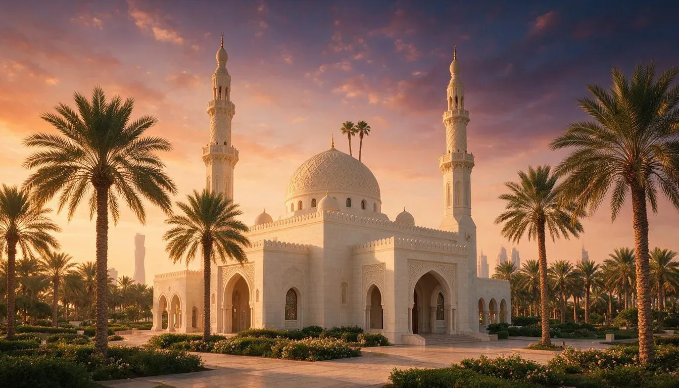 Jumeirah Mosque, Dubai - filming location in United Arab Emirates