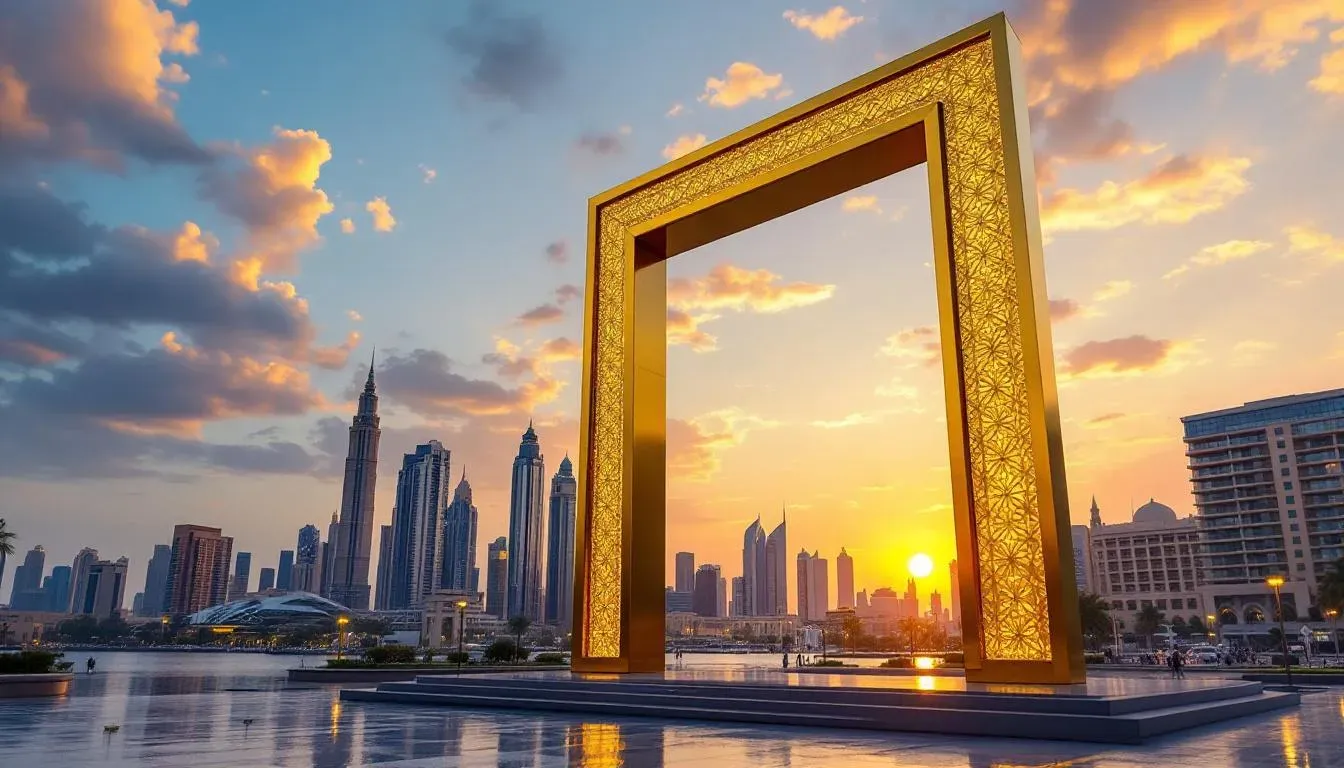 Dubai Frame - filming location in United Arab Emirates