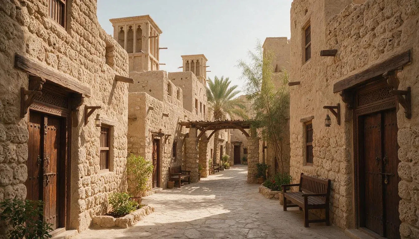 Al Fahidi Historic - filming location in United Arab Emirates